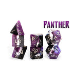 Gamers Guild AZ Gate Keeper Games GKGSN508-7d - Gate Keeper Games 7 Die Set: Panther Supernova Dice Gate Keeper Games