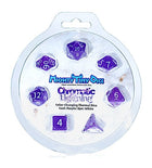 Gamers Guild AZ Gate Keeper Games GKGTINYCH57-7d - Gate Keeper Games 7 Die Set: Chromatic Lightning 12mm Mighty Tiny Dice Gate Keeper Games