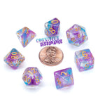 Gamers Guild AZ Gate Keeper Games GKGTINYES53-7d - Gate Keeper Games 7 Die Set: Cognitive Dissonance 12mm Mighty Tiny Dice Gate Keeper Games