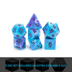 Gamers Guild AZ Gate Keeper Games GKGVG2271-11d - Gate Keeper Games 11 Die Set: Almond Blossom Van Gogh Dice Gate Keeper Games
