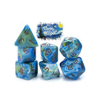 Gamers Guild AZ Gate Keeper Games GKGVG3347-7d - Gate Keeper Games 7 Die Set: Starry Night Van Gogh Dice Gate Keeper Games