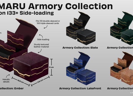 Gamers Guild AZ Gatherers' Tavern Domaru Deck Box: Armory Collection Horizon 133+ Sideloader - Ember (Pre-Order) Southern Hobby