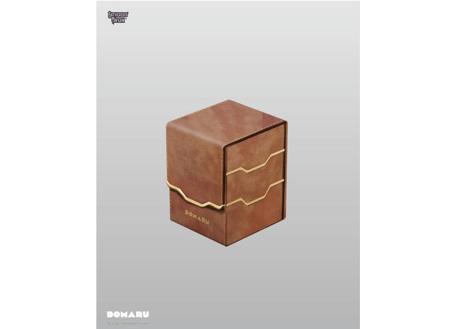 Gamers Guild AZ Gatherers' Tavern Domaru Deck Box: Armory Collection Vertex 100+ Toploader - Chestnut (Pre-Order) Southern Hobby