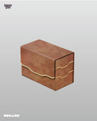 Gamers Guild AZ Gatherers' Tavern Domaru Deck Box: Armory Collection Vertex Duo 200+ Toploader - Chestnut (Pre-Order) Southern Hobby