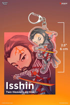 Gamers Guild AZ Gatherers' Tavern Gatherers' Tavern Magic: The Gathering - Isshin, Two Heavens As One Keychain Southern Hobby