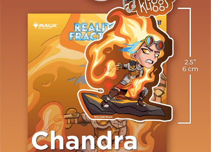 Gamers Guild AZ Gatherers' Tavern Gatherers' Tavern: Magic the Gathering | Reality Fracture: Chandra, Torch of Defiance - Kliggs Keychain Southern Hobby