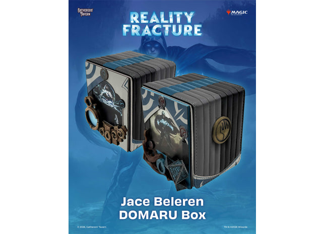 Gamers Guild AZ Gatherers' Tavern Gatherers' Tavern: Magic the Gathering | Reality Fracture: Domaru Deck Box - Jace Beleren (Pre-Order) Southern Hobby