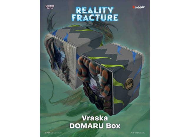 Gamers Guild AZ Gatherers' Tavern Gatherers' Tavern: Magic the Gathering | Reality Fracture: Domaru Deck Box - Vraska (Pre-Order) Southern Hobby