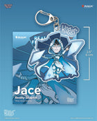 Gamers Guild AZ Gatherers' Tavern Gatherers' Tavern: Magic the Gathering | Reality Fracture: Jace, Reality Sculptor - Kliggs Keychain Southern Hobby
