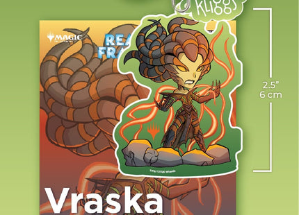 Gamers Guild AZ Gatherers' Tavern Gatherers' Tavern: Magic the Gathering | Reality Fracture: Vraska, the Cutting Glare - Kliggs Keychain Southern Hobby