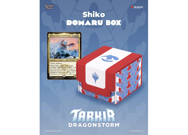 Gamers Guild AZ Gatherers' Tavern Gatherers' Tavern MTG Tarkir Dragonstorm Domaru Box - Shiko (Pre-Order) Southern Hobby