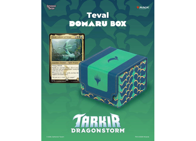 Gamers Guild AZ Gatherers' Tavern Gatherers' Tavern MTG Tarkir Dragonstorm Domaru Box - Teval (Pre-Order) Southern Hobby