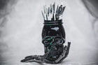 Gamers Guild AZ Ghost Brush Ghost Brush - Black Plastic Skull Cup Ghost Brush