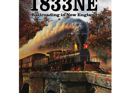 Gamers Guild AZ GMT Games 1833NE: Railroading in New England (Pre-Order) ACD Distribution