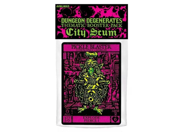 Gamers Guild AZ Goblinko Dungeon Degenerates: City Scum Booster (Pre-Order) AGD