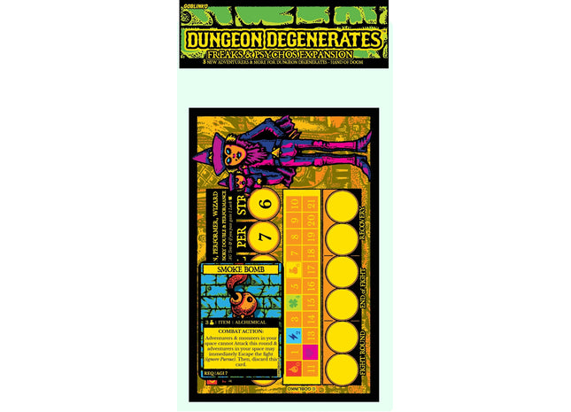 Gamers Guild AZ Goblinko Dungeon Degenerates: Freaks & Psychos Expansion Quartermaster Direct