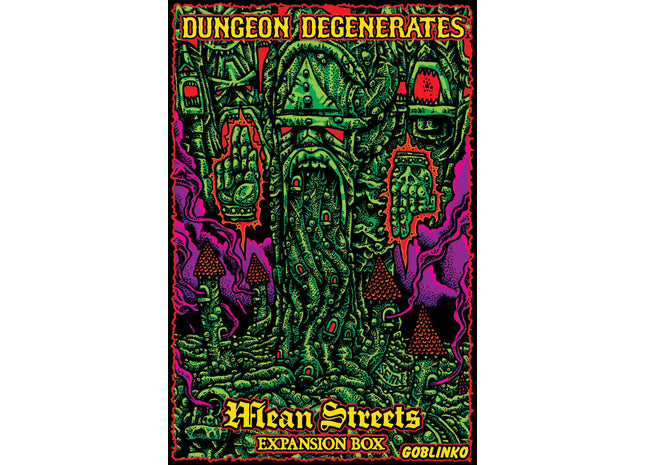 Gamers Guild AZ Goblinko Dungeon Degenerates: Mean Streets Expansion Box Quartermaster Direct
