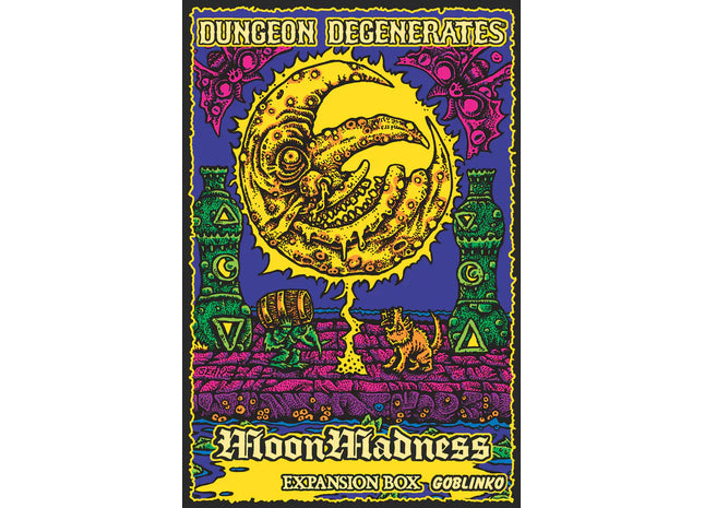 Gamers Guild AZ Goblinko Dungeon Degenerates: Moon Madness Expansion Box (Pre-Order) Quartermaster Direct