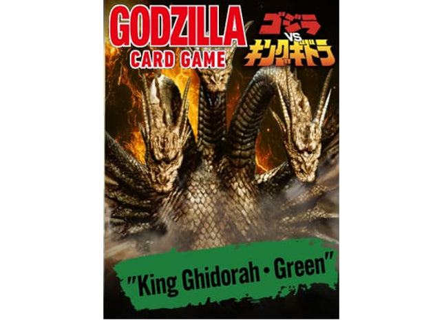 Gamers Guild AZ Godzilla TCG Godzilla TCG: Battle Begins! Starter Deck - King Ghidorah Green (Pre-Order) YY Card World