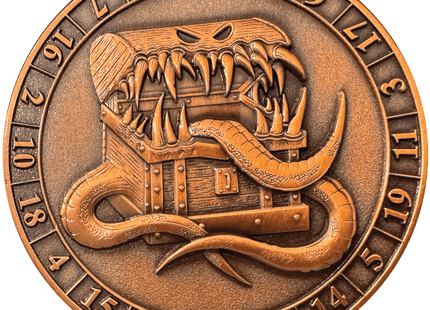Gamers Guild AZ Goliath Coins Goliath Coins: Dice Coin D20 Mimic Quartermaster Direct