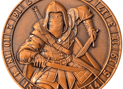 Gamers Guild AZ Goliath Coins Goliath Coins: Dice Coin D20 Rogue Quartermaster Direct
