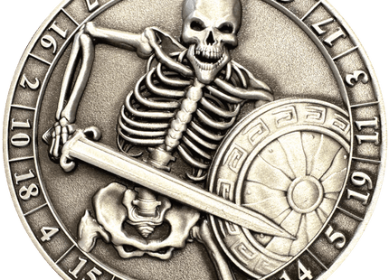 Gamers Guild AZ Goliath Coins Goliath Coins: Dice Coin D20 Skeleton Quartermaster Direct