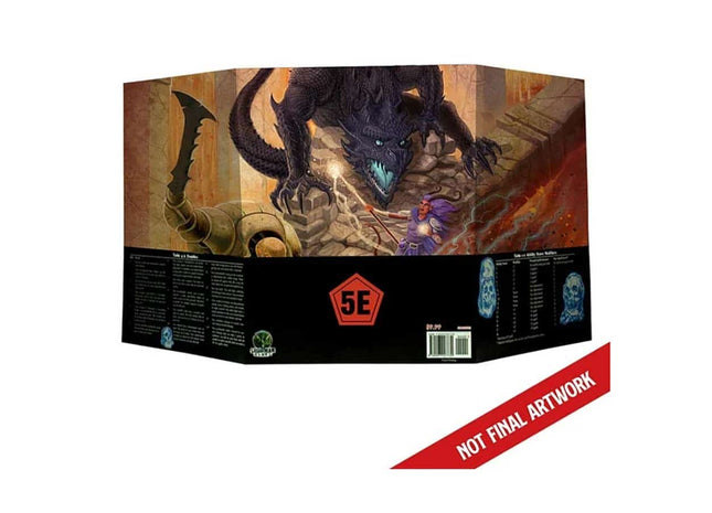 Gamers Guild AZ Goodman Games Dungeon Denizens Game Master Screen 5E (Pre-Order) GTS