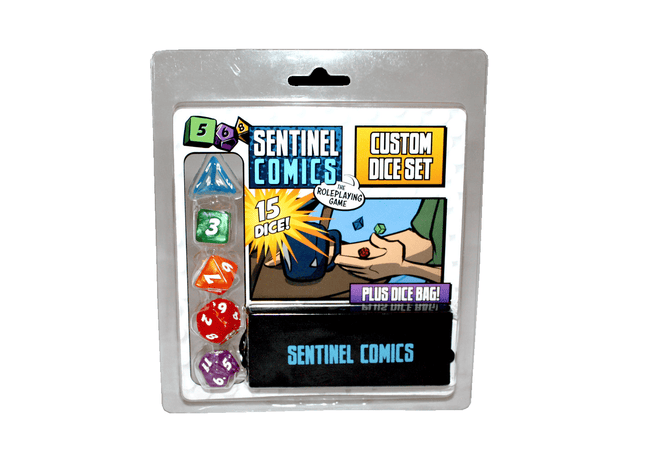 Gamers Guild AZ Greater Than Games Sentinel Comics RPG: Dice Set (Pre-Order) AGD
