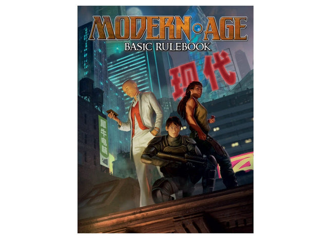 Gamers Guild AZ GREEN RONIN PUBLISHING Modern Age RPG: Basic Rulebook ACD Distribution