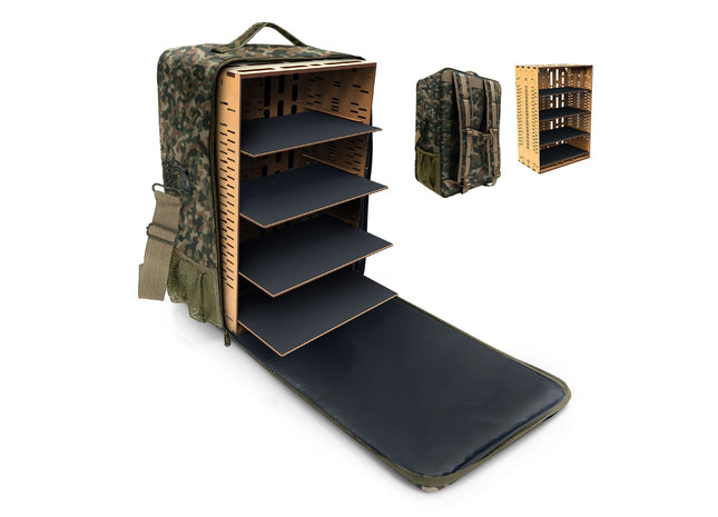 Gamers Guild AZ Green Stuff World Army Transport Bag: Camouflage Edition - Large Green Stuff World