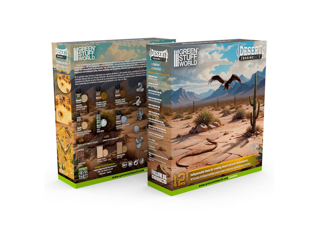 Gamers Guild AZ Green Stuff World Basing Sets: Desert Green Stuff World