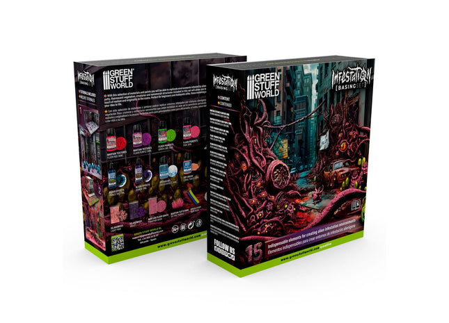 Gamers Guild AZ Green Stuff World Basing Sets: Infestation Green Stuff World
