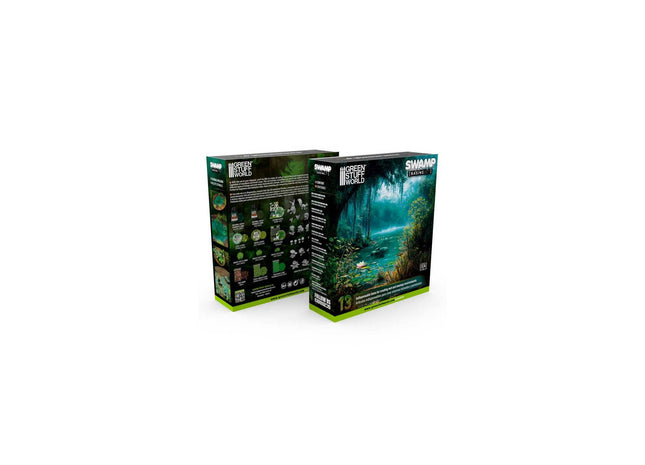 Gamers Guild AZ Green Stuff World Basing Sets: Swamp Green Stuff World
