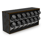 Gamers Guild AZ Green Stuff World Compact Horizontal Paint Organizer (30ml) - Black Green Stuff World