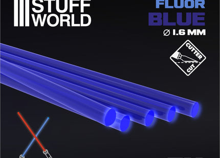 Gamers Guild AZ Green Stuff World Green Stuff World: Acrylic Rods: Round - Blue (1.6mm) Green Stuff World