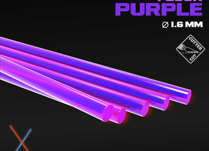 Gamers Guild AZ Green Stuff World Green Stuff World: Acrylic Rods: Round - Purple (1.6mm) Green Stuff World