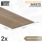Gamers Guild AZ Green Stuff World Green Stuff World: Beechwood Sheet (100 x 250mm) Green Stuff World