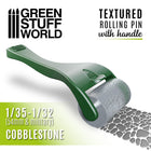 Gamers Guild AZ Green Stuff World Handled Textured Rolling Pins: Cobblestone Green Stuff World
