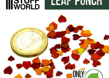 Gamers Guild AZ Green Stuff World Miniature Leaf Punch: Dark Green - Lime Green Stuff World