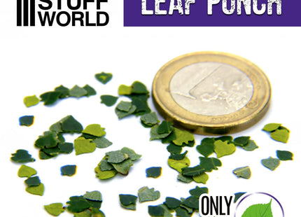 Gamers Guild AZ Green Stuff World Miniature Leaf Punch: Dark Purple - Lime Green Stuff World