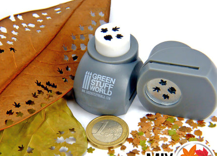 Gamers Guild AZ Green Stuff World Miniature Leaf Punch: Grey - Mix Green Stuff World