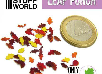 Gamers Guild AZ Green Stuff World Miniature Leaf Punch: Light Purple - Oak Green Stuff World