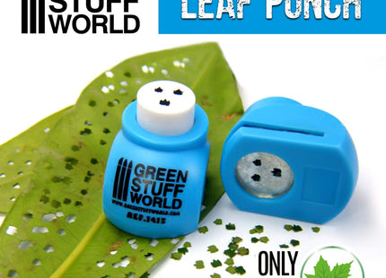 Gamers Guild AZ Green Stuff World Miniature Leaf Punch: Medium Blue - Maple Green Stuff World