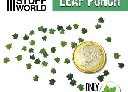 Gamers Guild AZ Green Stuff World Miniature Leaf Punch: Medium Green - Maple Green Stuff World