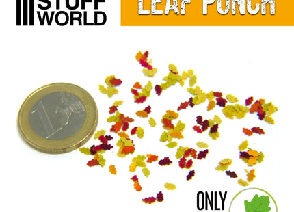 Gamers Guild AZ Green Stuff World Miniature Leaf Punch: Orange - Oak Green Stuff World