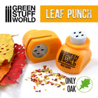 Gamers Guild AZ Green Stuff World Miniature Leaf Punch: Orange - Oak Green Stuff World