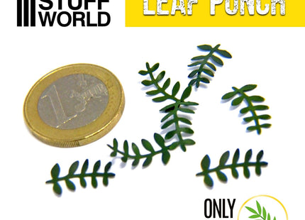 Gamers Guild AZ Green Stuff World Miniature Leaf Punch: Yellow - Branch Green Stuff World