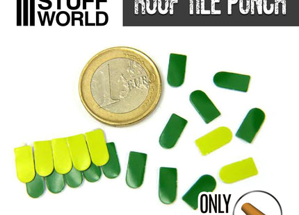 Gamers Guild AZ Green Stuff World Miniature Roof Tile Punch Green Stuff World