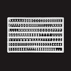 Gamers Guild AZ Green Stuff World Plastic Letters & Numbers (2mm) Green Stuff World
