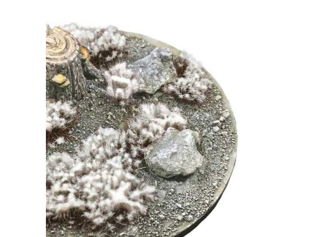Gamers Guild AZ Green Stuff World Shrub Tufts: Self-Adhesive (6mm) - Frosted Snow | Burnt Green Stuff World